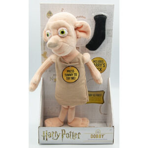 Harry Potter Dobby Electronic Interactive Plush Toy – New, Needs Battery